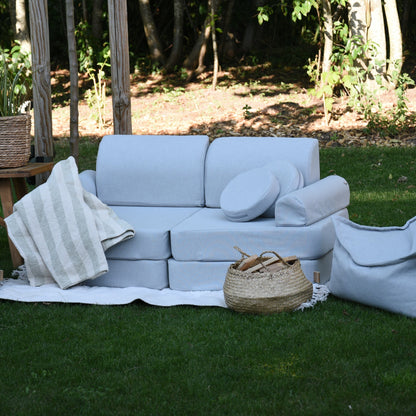 Indoor/Outdoor Sofa - Sky Blue