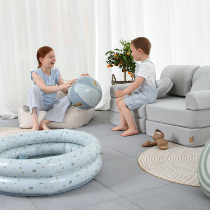Indoor/Outdoor Outzy Pocket Modular Sofa For Children - Clay Taupe