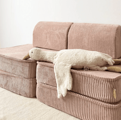 Small Modular Sofa for Kids - Aesthetic Ecru