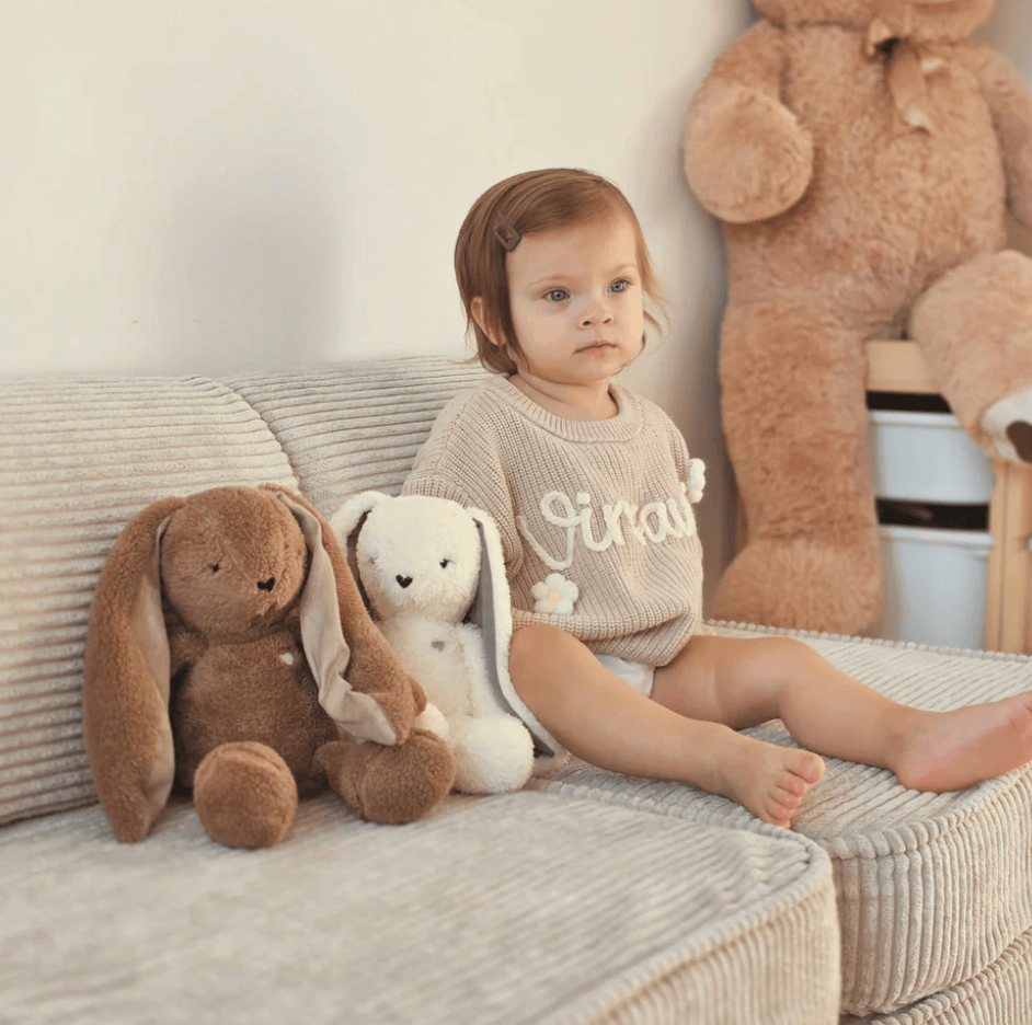 Small Modular Sofa for Kids - Aesthetic Turquoise