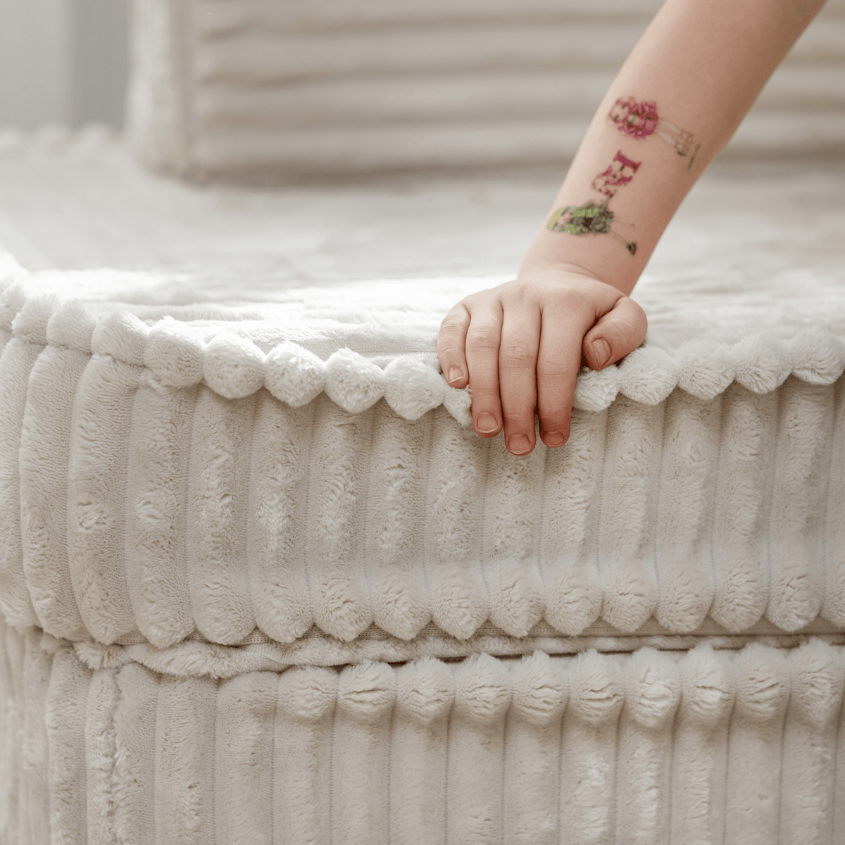 Medium Modular Sofa for Kids - Churros Pink