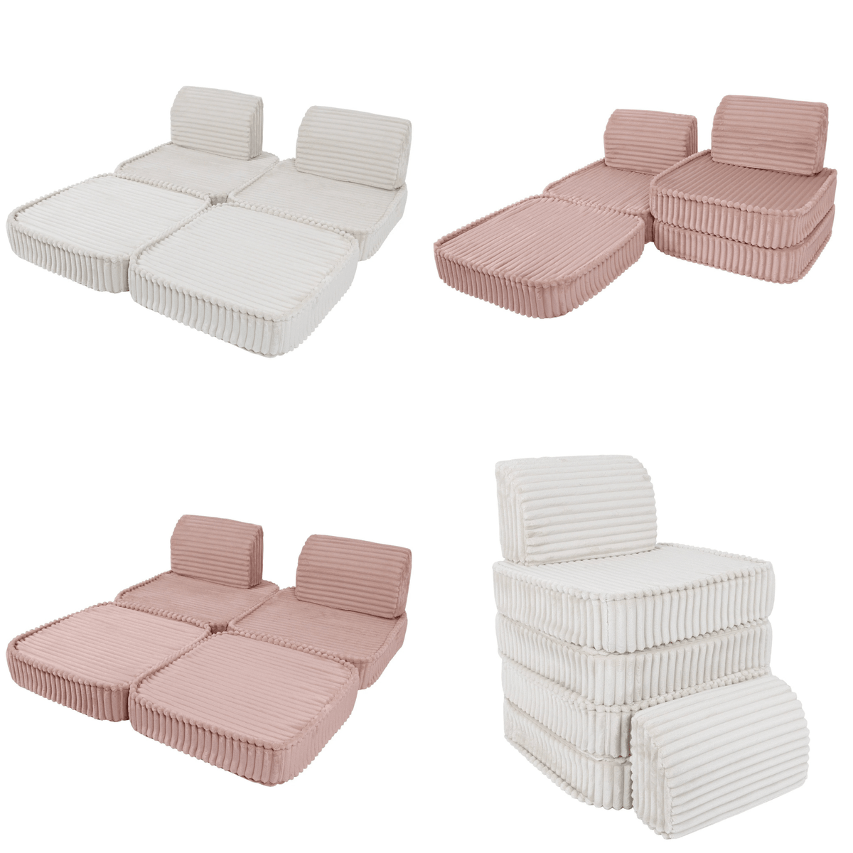 Small Modular Sofa - Olive Green
