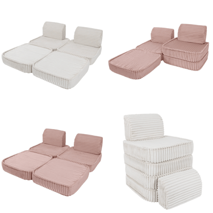 Small Modular Sofa - Moon Grey