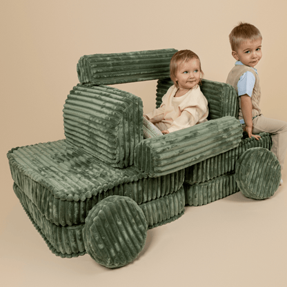 Medium Modular Sofa for Kids - Churros Pink