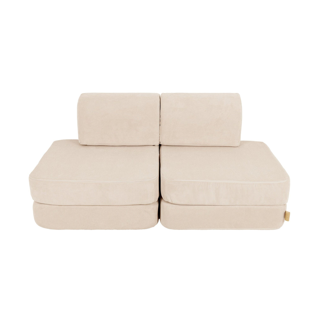 Small Modular Sofa for Kids - Slimcord Ecru