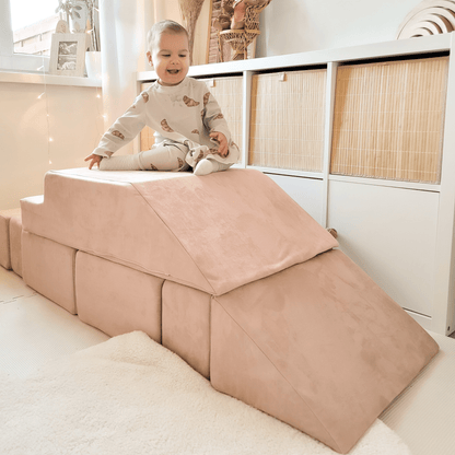 Velvet Bricks Set - Grey