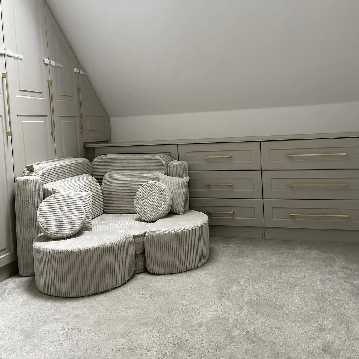 Modular Sofa - Aesthetic Ecru