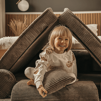 Medium Modular Sofa for Kids - Aesthetic Ecru
