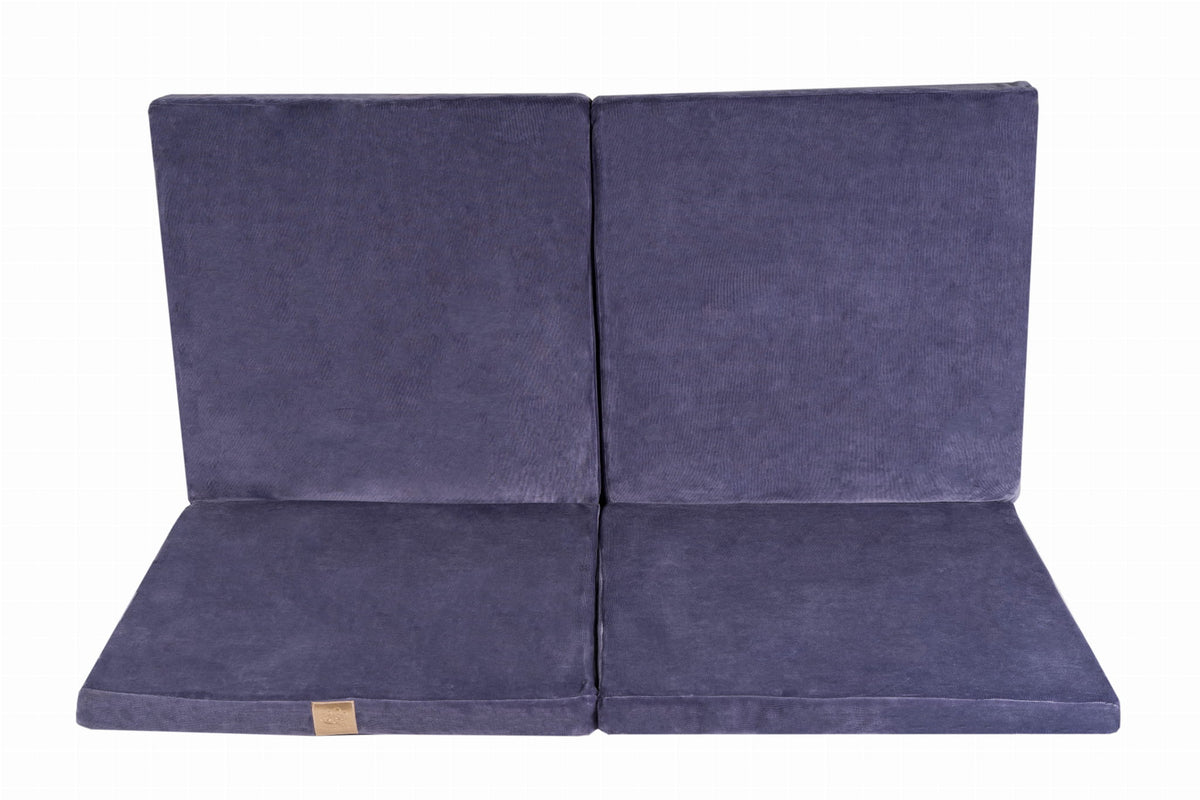 Play Mat for Kids - Square Light Pink Velvet