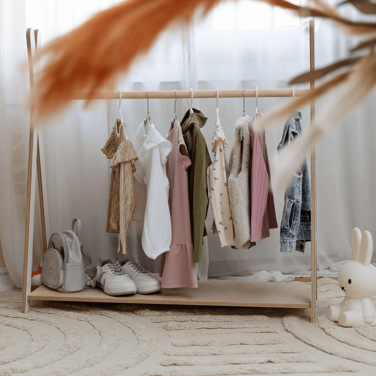 Tipi Clothing Hanger - Natural Wood