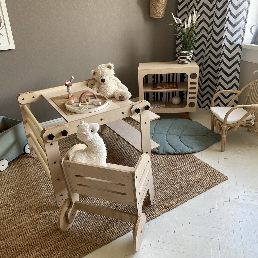 Montessori Climbing Set / Table / Drawing Board NABU