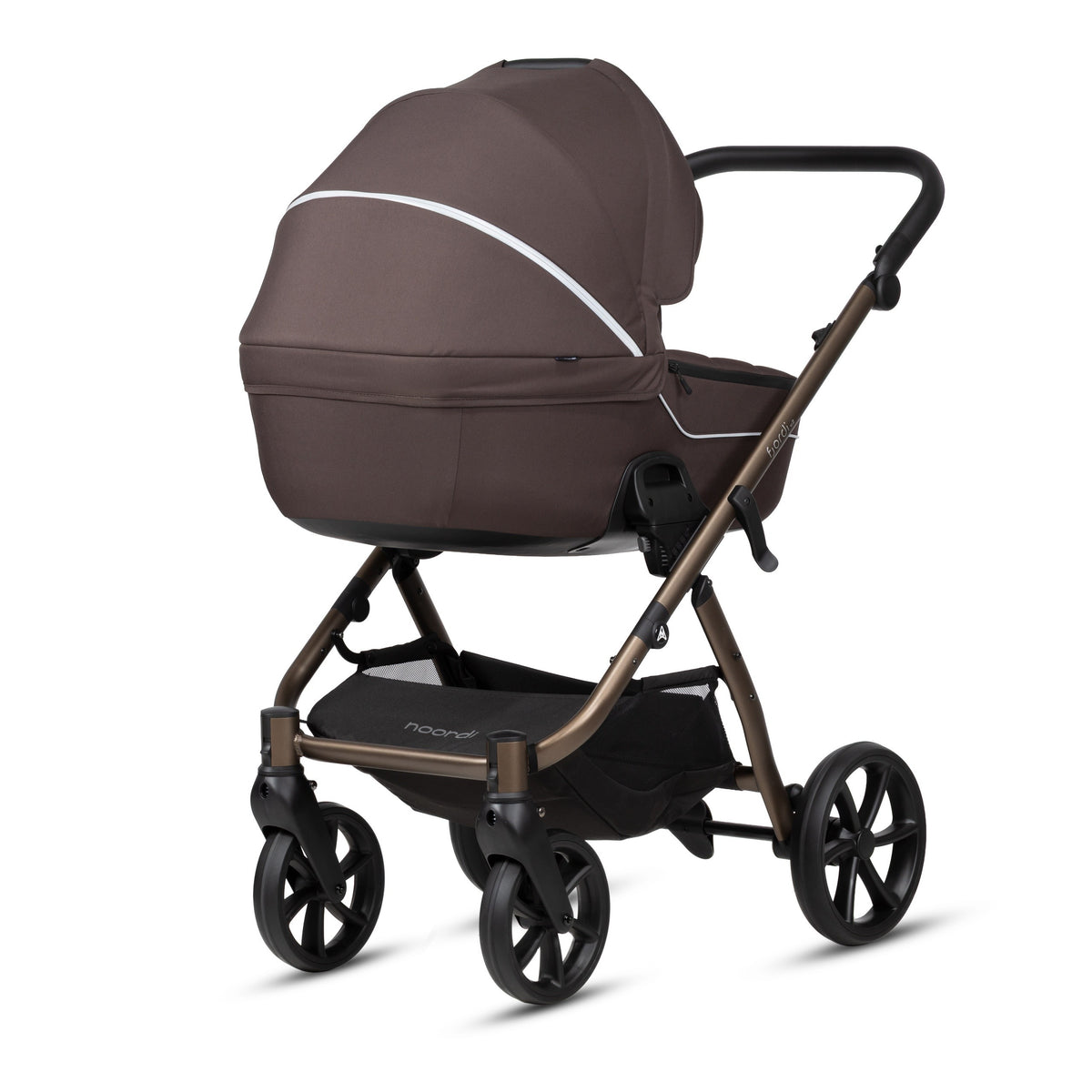 Noordi Fjordi V2 2027 2-in-1 Stroller - Dark Brown