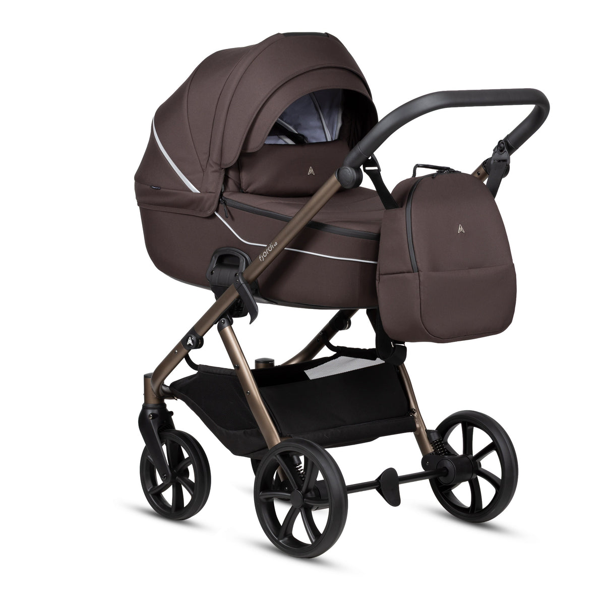 Noordi Fjordi V2 2027 2-in-1 Stroller - Dark Brown