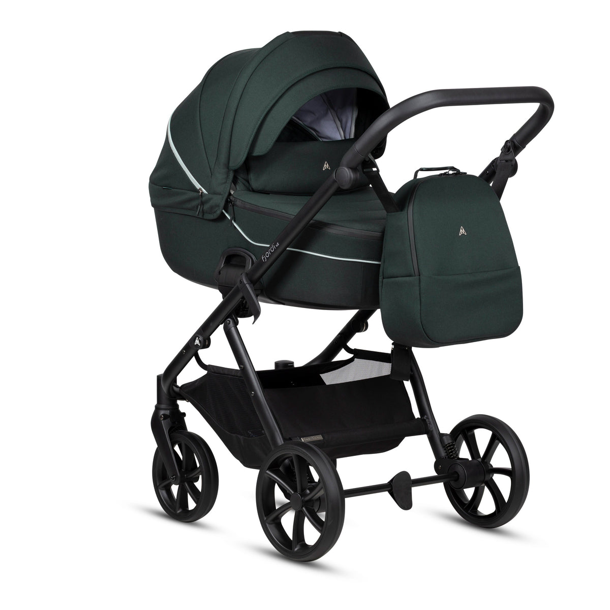 Noordi Fjordi V2 2027 2-in-1 Stroller - Forest Green