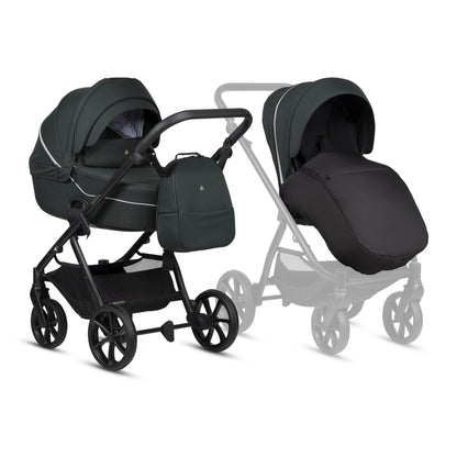 Noordi Fjordi V2 2027 2-in-1 Stroller - Forest Green