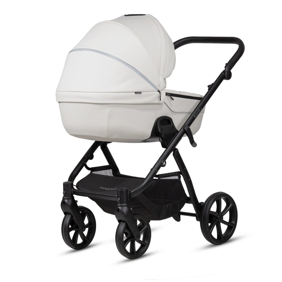 Noordi Fjordi V2 Leather 2027 2-in-1 Stroller - Cloud