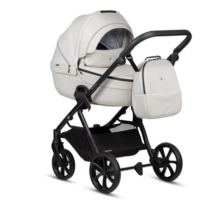 Noordi Fjordi V2 Leather 2027 2-in-1 Stroller - Cloud