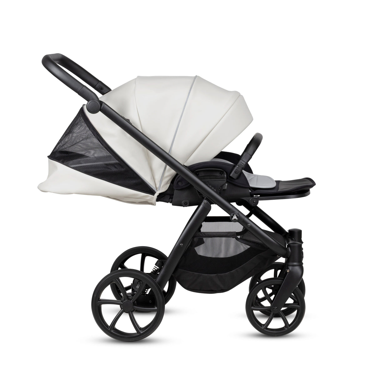 Noordi Fjordi V2 Leather 2027 2-in-1 Stroller - Cloud