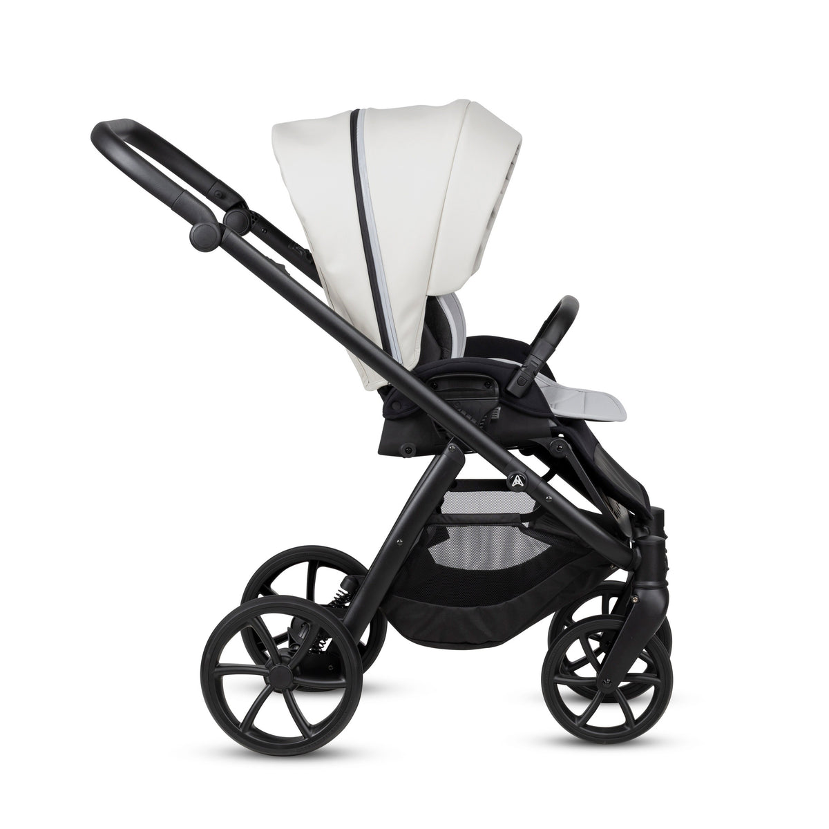 Noordi Fjordi V2 Leather 2027 2-in-1 Stroller - Cloud