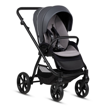 Noordi Fjordi V2 Leather 2027 2-in-1 Stroller - Shadow Grey