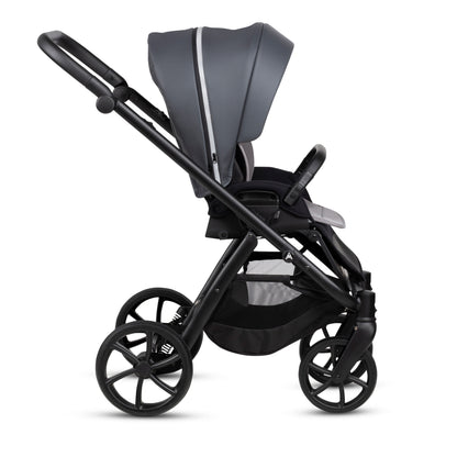 Noordi Fjordi V2 Leather 2027 2-in-1 Stroller - Shadow Grey