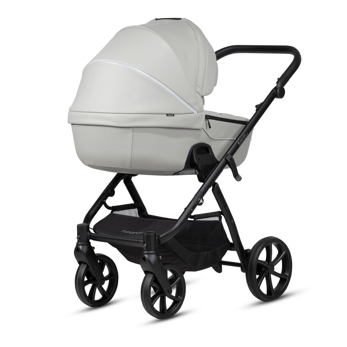 Noordi Fjordi V2 Leather 2027 2-in-1 Stroller - Sleet