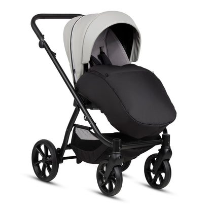 Noordi Fjordi V2 Leather 2027 2-in-1 Stroller - Sleet