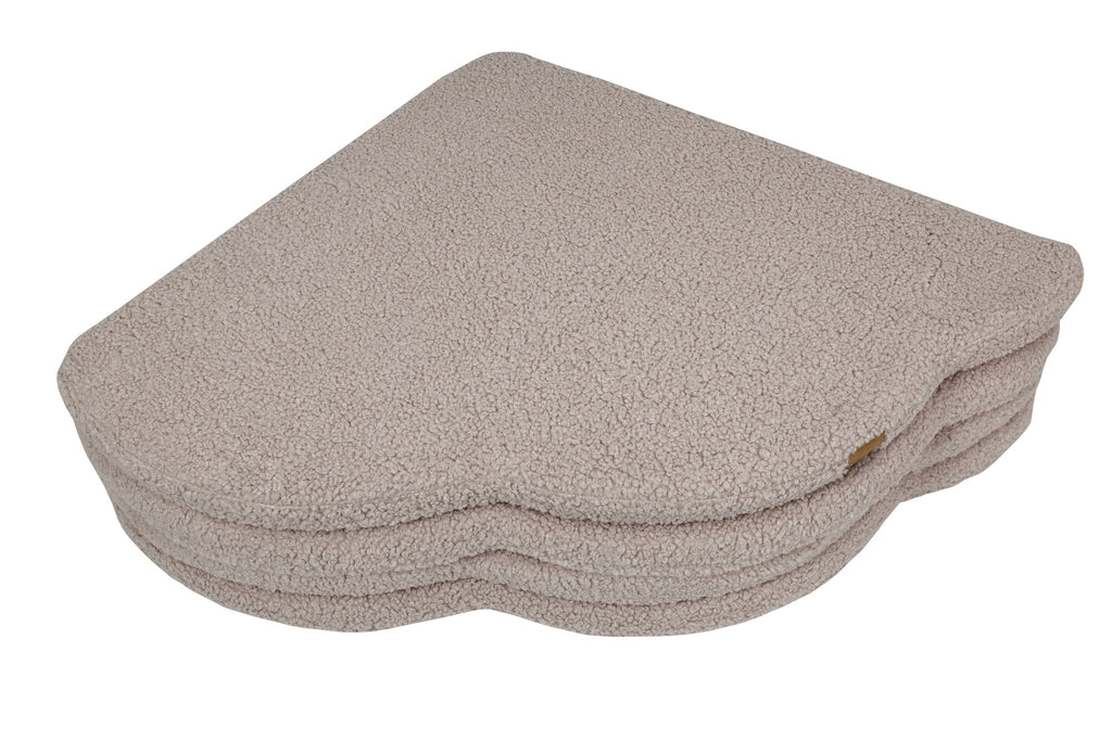 Play Mat for Kids - Cloud Shaped Bearly Light Grey
