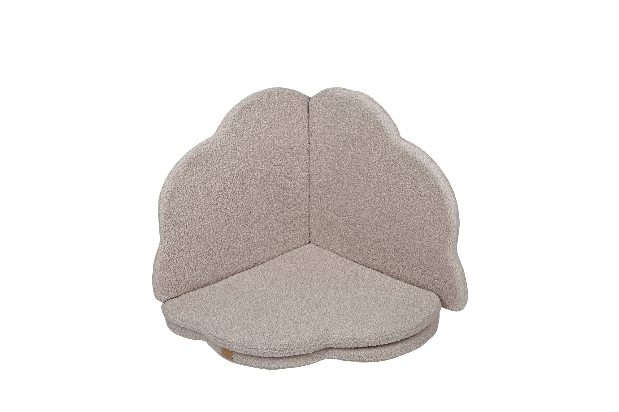 Play Mat for Kids - Cloud Shaped Bearly Light Grey