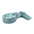 Turquoise, Mint & White Pearl