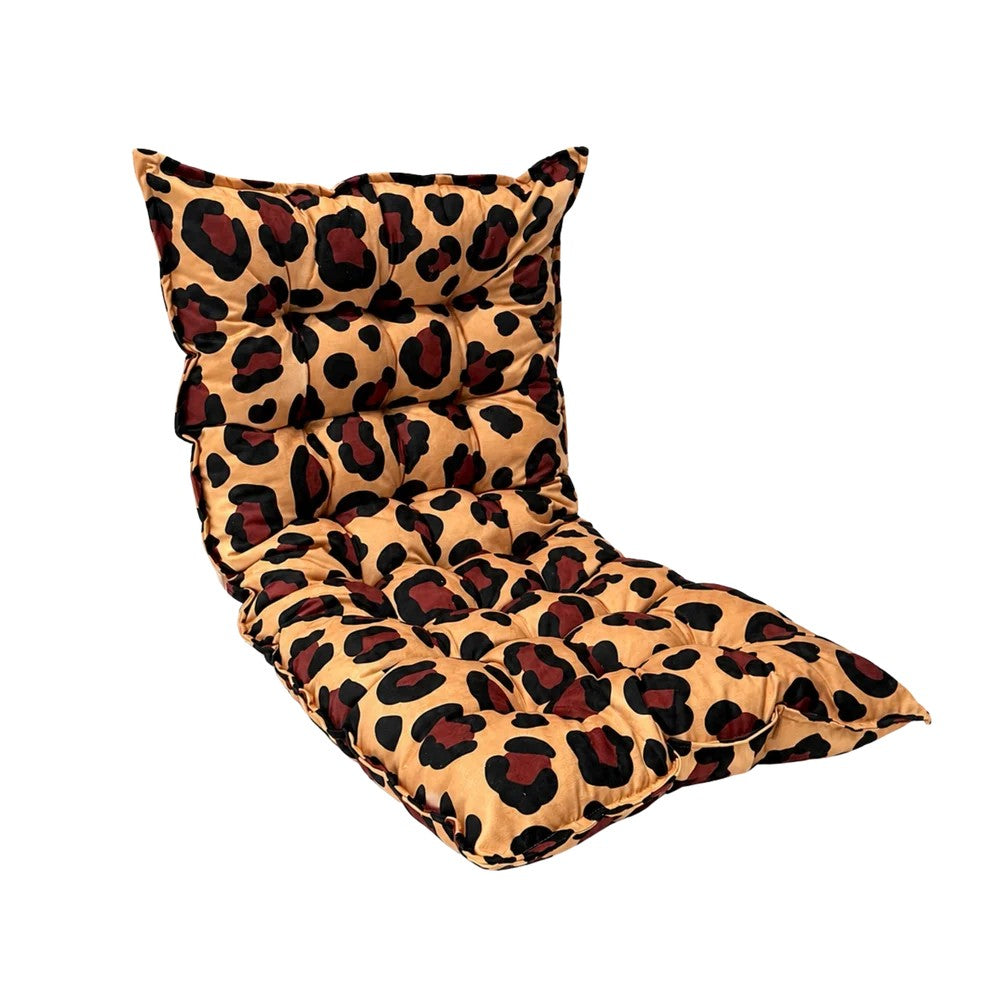 Quilted Kids' Floor Cushion, 3 Sizes Available - Leopard
