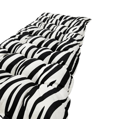 Quilted Kids' Floor Cushion, 3 Sizes Available - Zebra