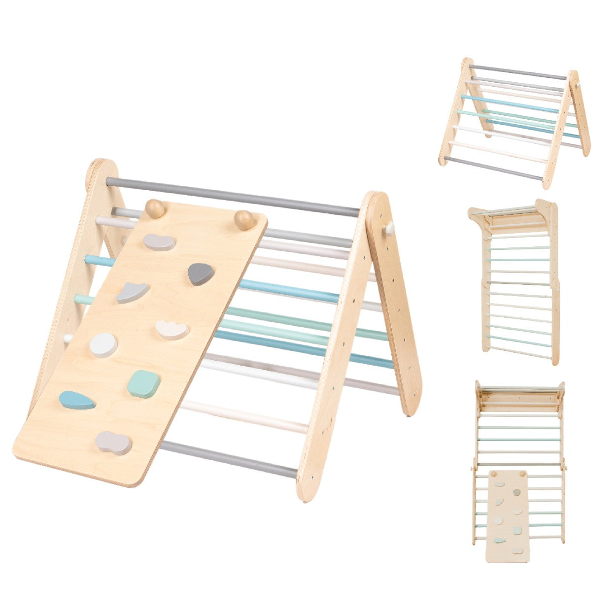 Ramp for the leg&go Pikler Triangle and Swedish Wall - Pastel