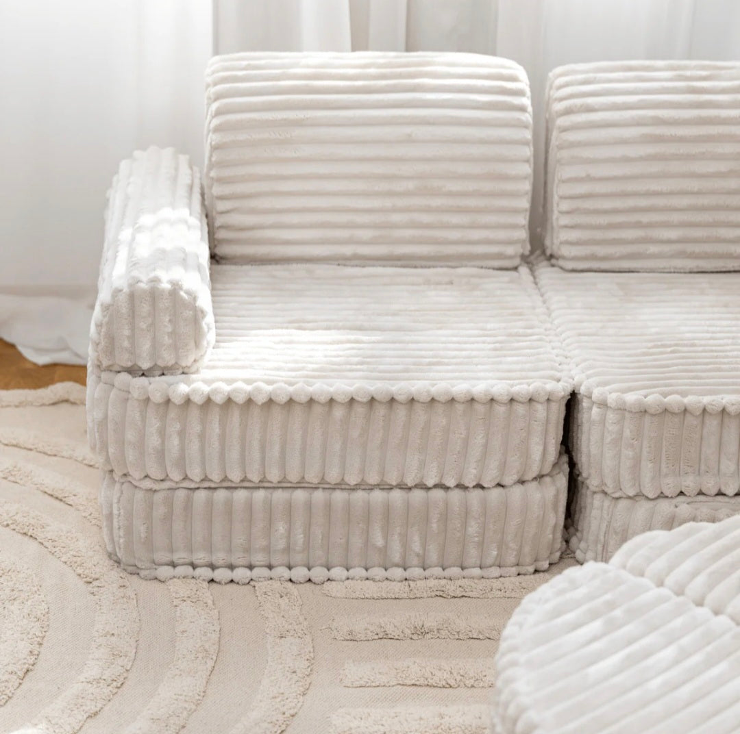 Modulares Sofa - Weiß