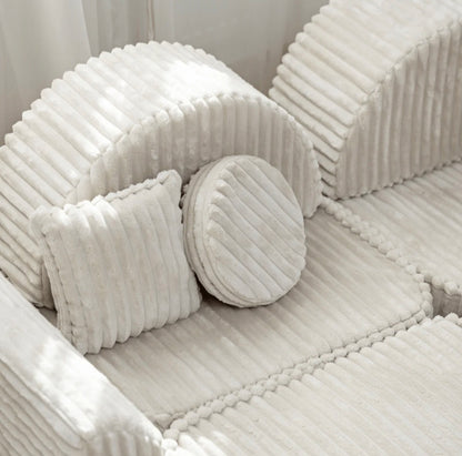 Modulares Sofa - Weiß