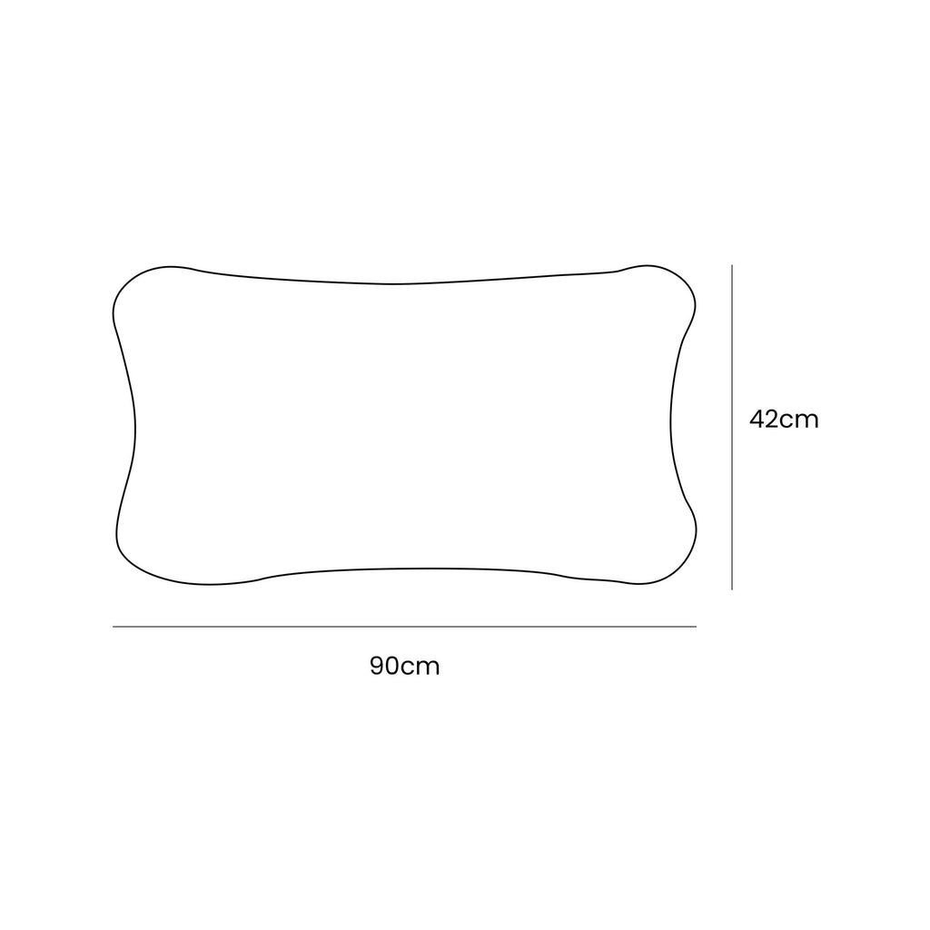 Snug Rocker for Kids - Natural With Grey Pillow