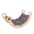 Natural With Grey Pillow