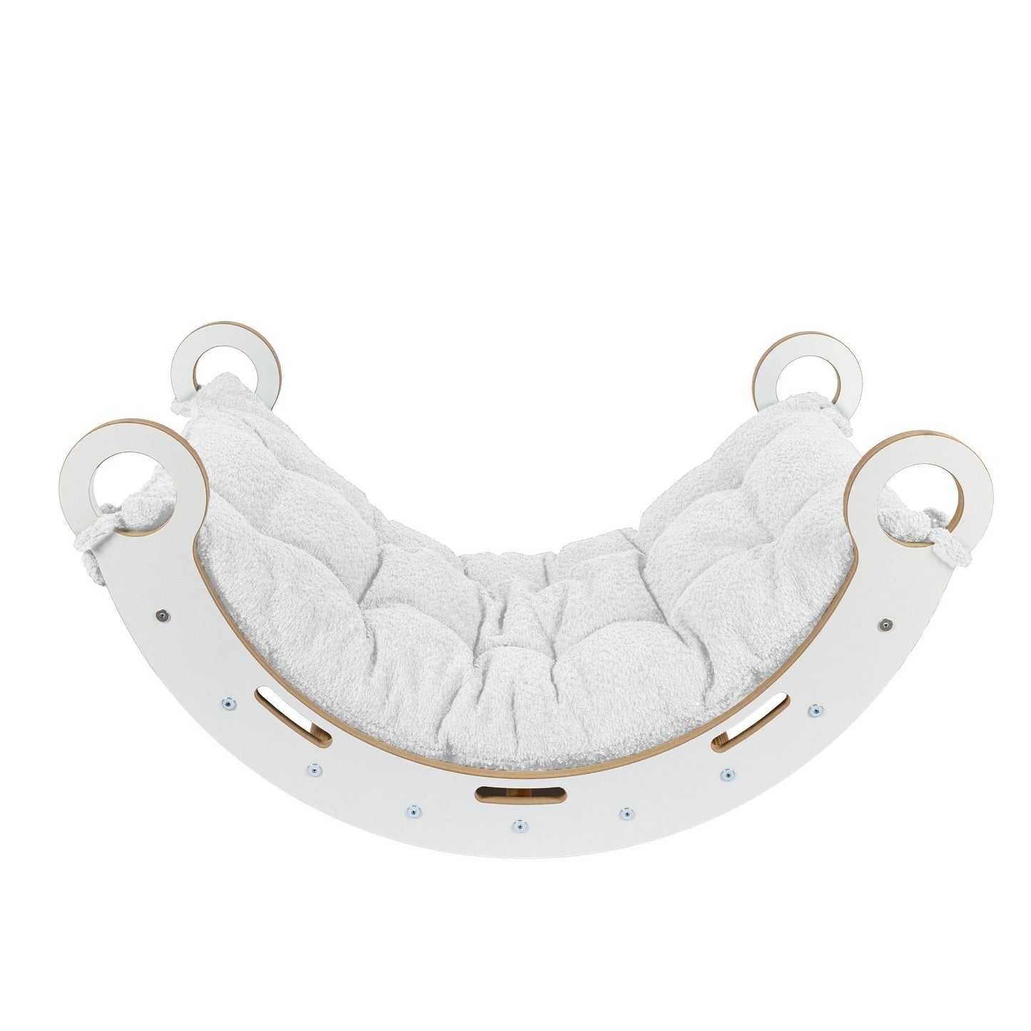 Snug Rocker for Kids - White Pillow