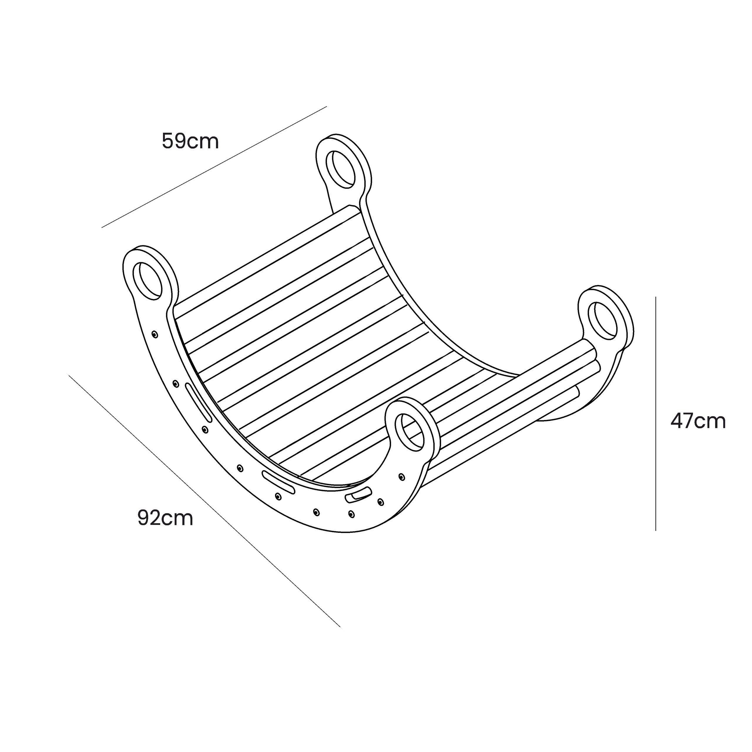 Snug Rocker for Kids - Ecru Pillow