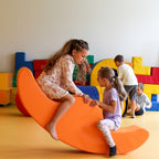 Soft Play Double Rocker Buddy - Orange
