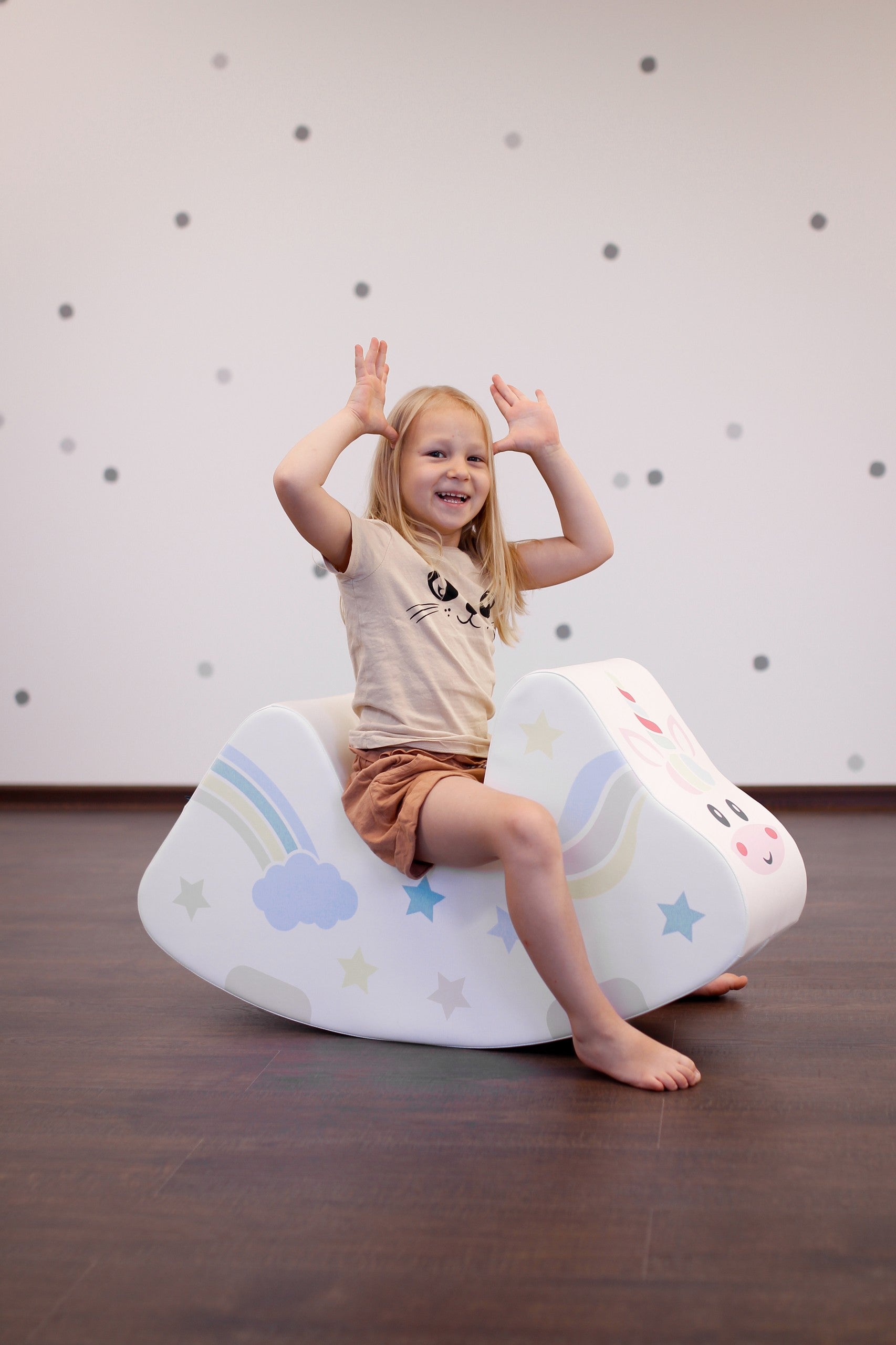 Soft Play Ride On Toy - Unicorn