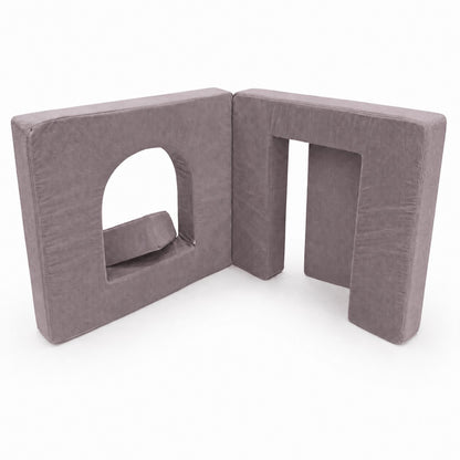 Soft Play Set for Toddlers, 4 Elements - Taupe