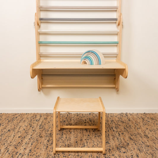 Table and Chair for the leg&go Swedish Wall