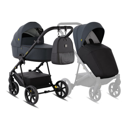 Tutis ENZO 2-in-1 Stroller - Antracite
