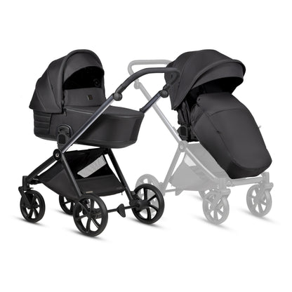 Tutis MIO3+ Black Edition 2-in-1 Stroller - Obsidian