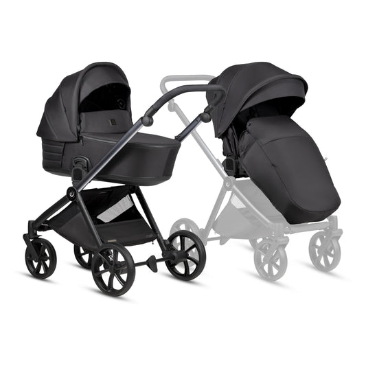 Tutis MIO3+ Black Edition 2-in-1 Stroller - Obsidian