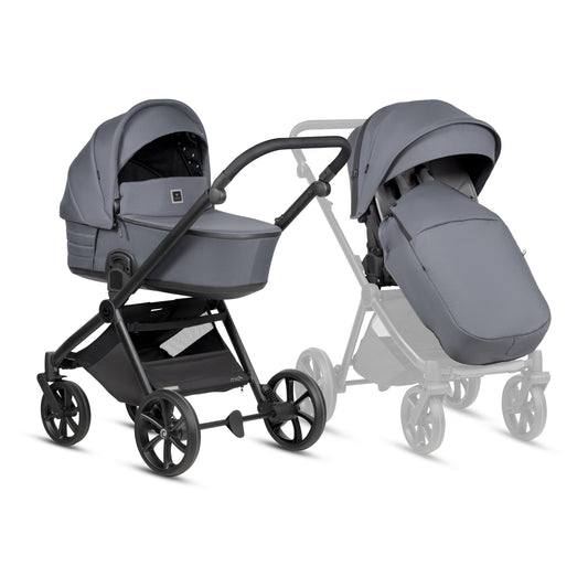 Tutis MIO3+ Essential 2-in-1 Stroller - Dark Grey