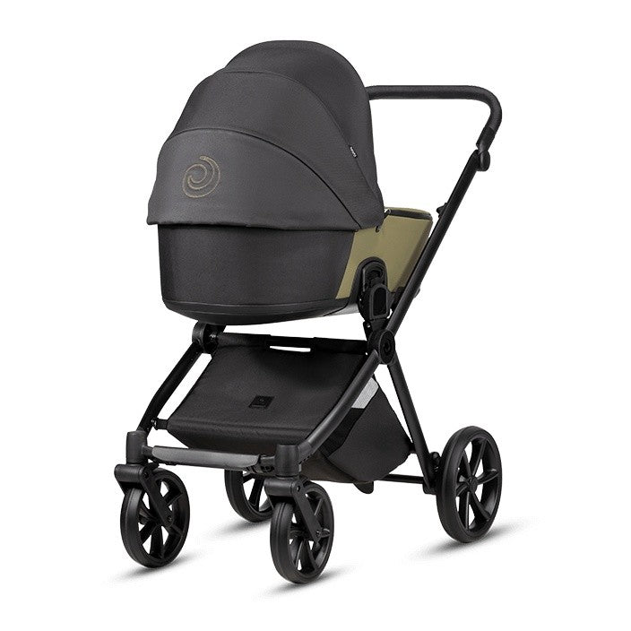 Tutis MIO3+ Leather 2-in-1 Stroller - Olive