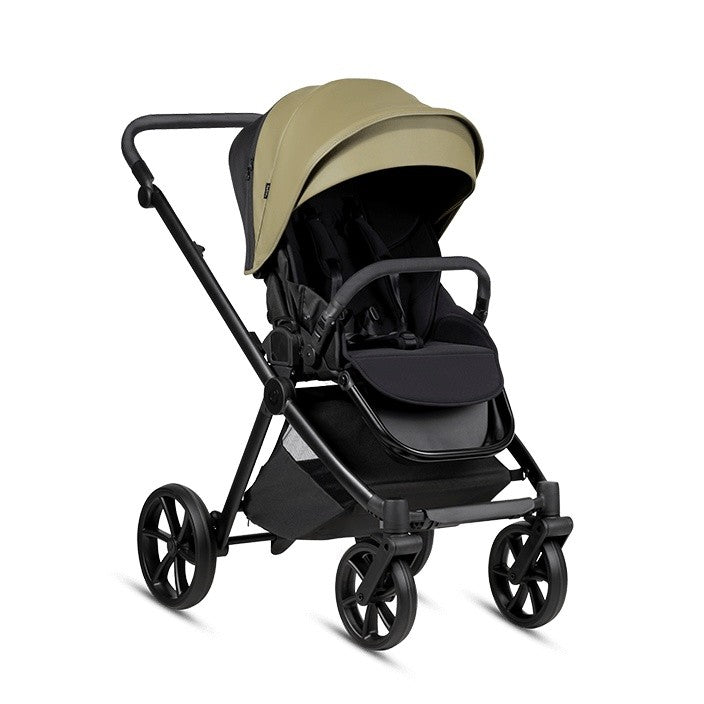 Tutis MIO3+ Leather 2-in-1 Stroller - Olive
