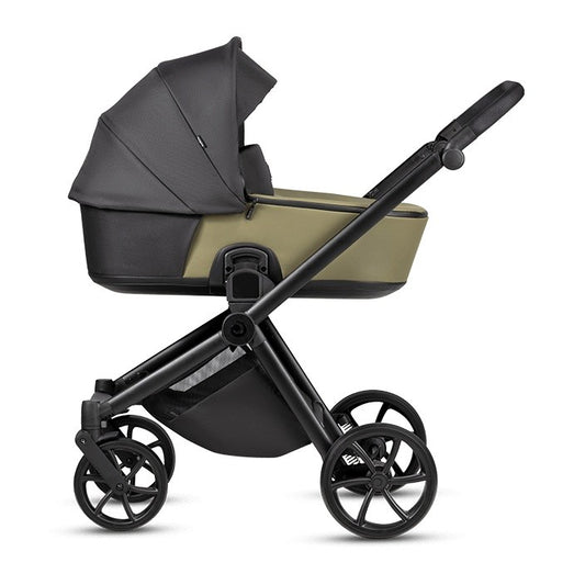 Tutis MIO3+ Leather 2-in-1 Stroller - Olive